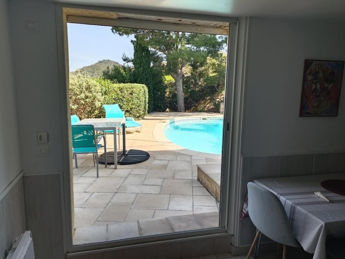 La Madrague- 2P Avec Piscine Privative Apartment Saint-Cyr-sur-Mer Exterior foto
