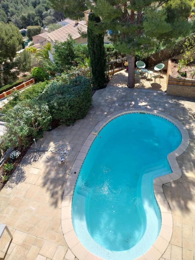 La Madrague- 2P Avec Piscine Privative Apartment Saint-Cyr-sur-Mer Exterior foto